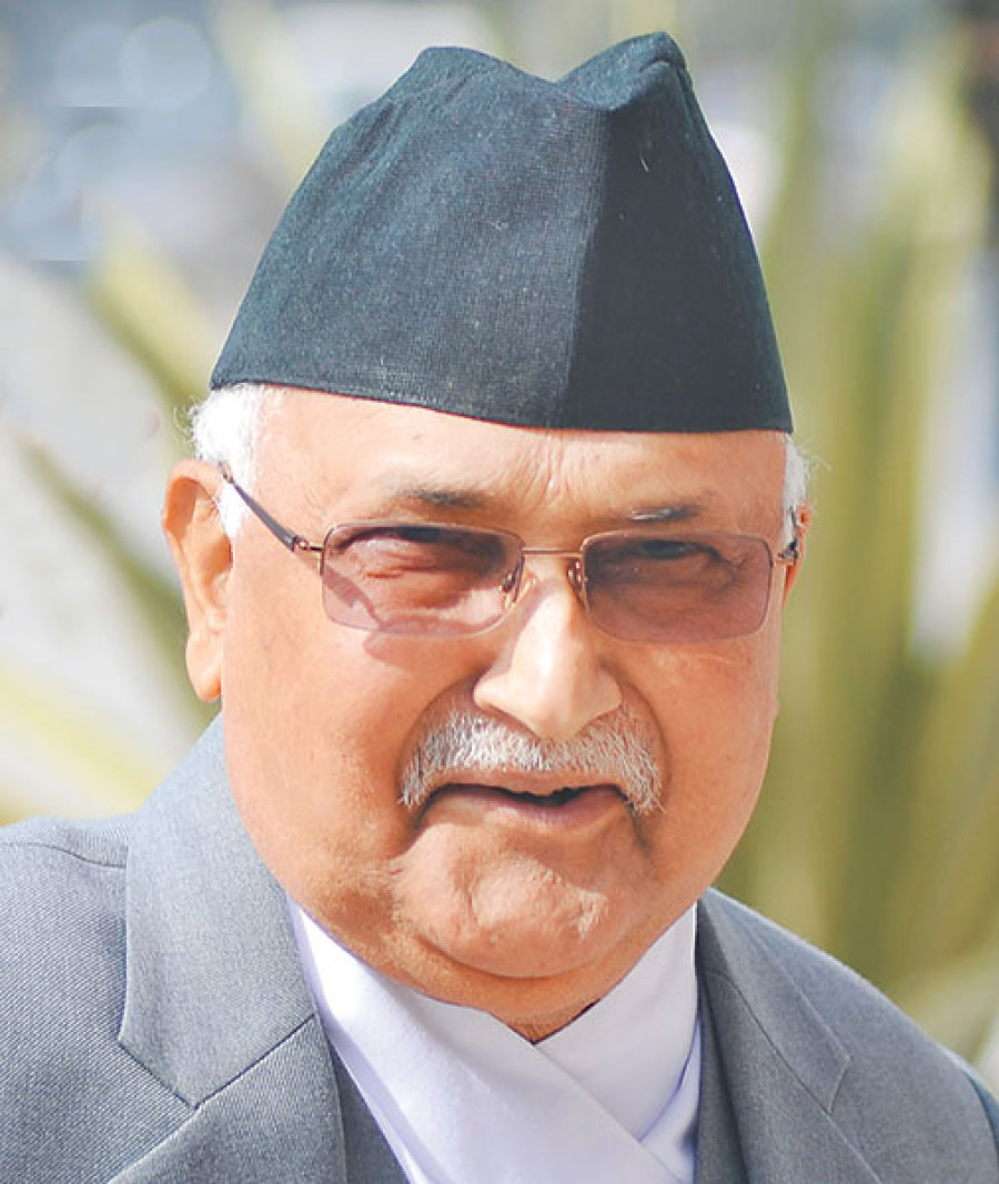 Oli consults with ex-PMs on China visit