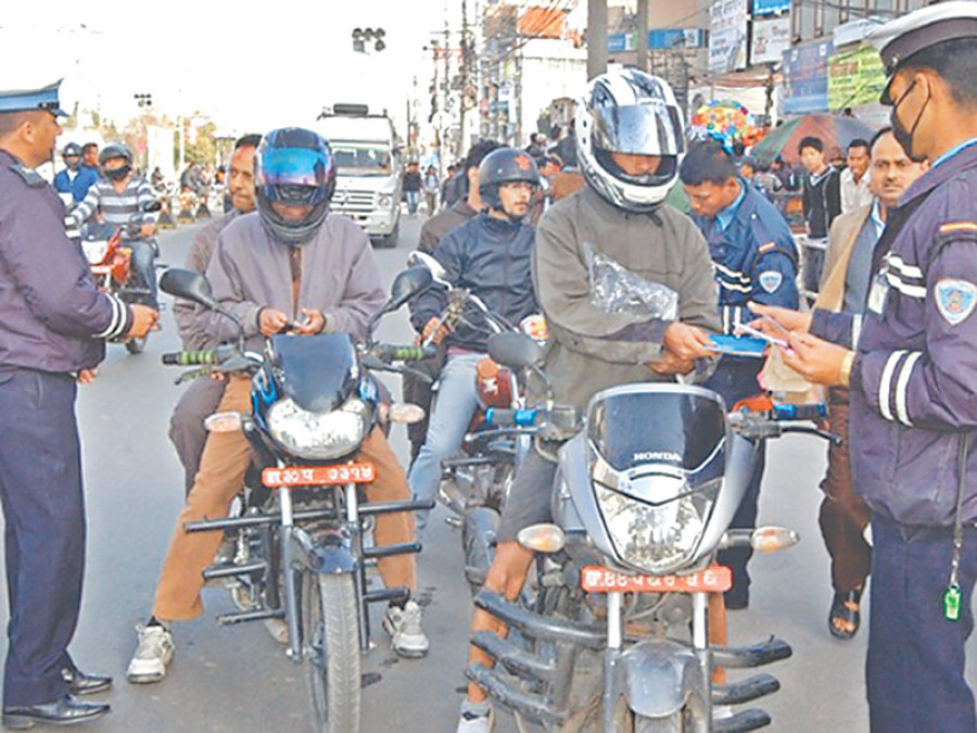 Police book over 1,000 traffic rule violators