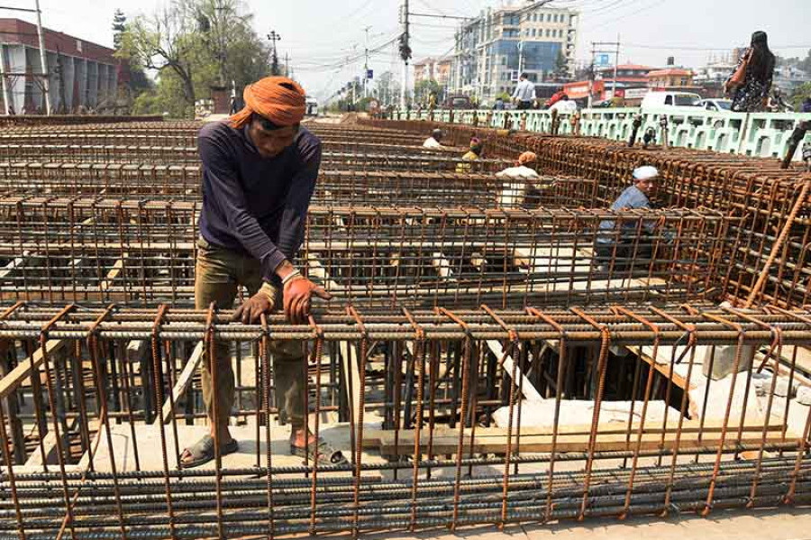 Bagmati, Dhobikhola bridge work crawls