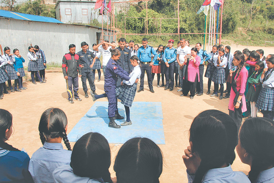 Dolakha police start ‘fight back campaign’ in schools