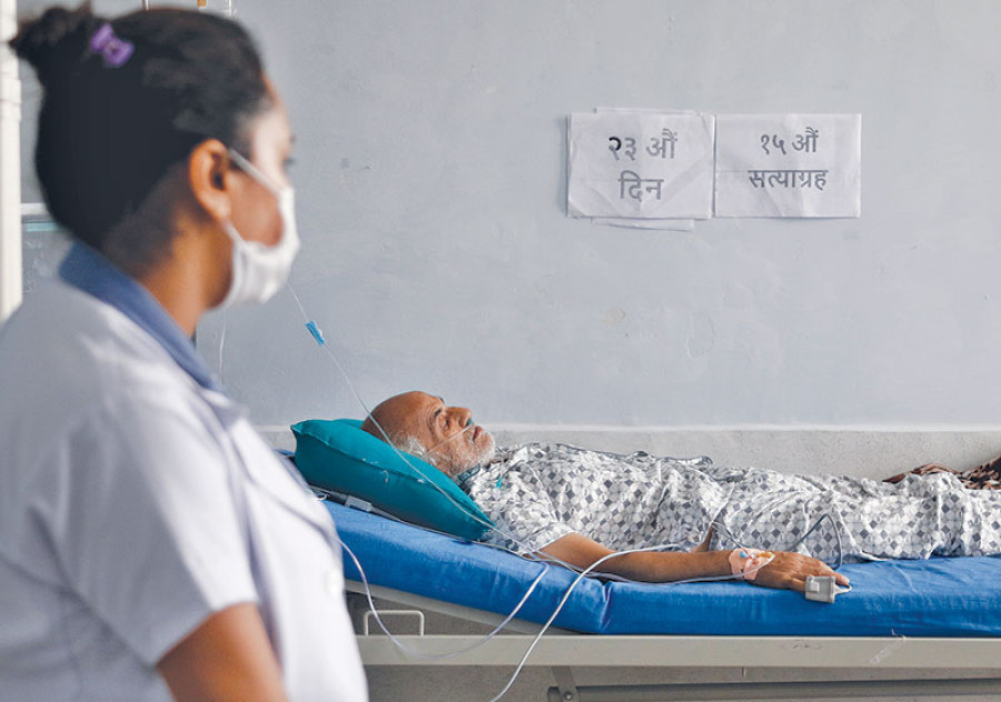 Mass hunger strike in support of Dr KC