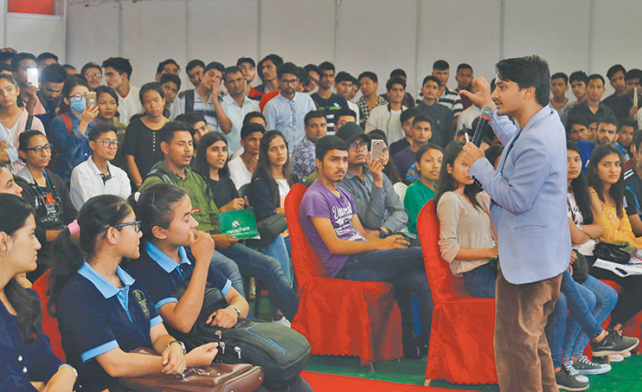 More than 15,000 visit Edu Fair on second day