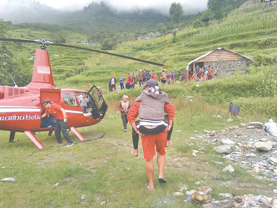 For Ruby Valley folk, chopper is the only ride to hospital