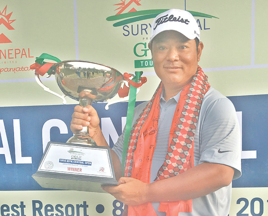 Surya Nepal Central Open: Shrestha claims 42nd title