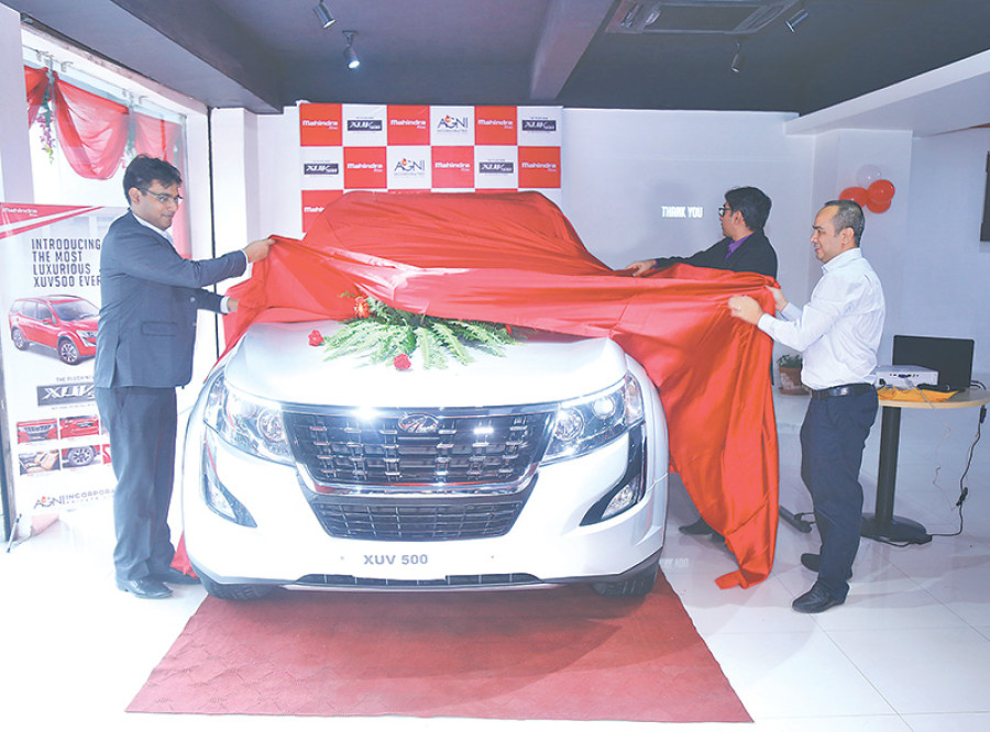 Plush New XUV500 hits Nepali market