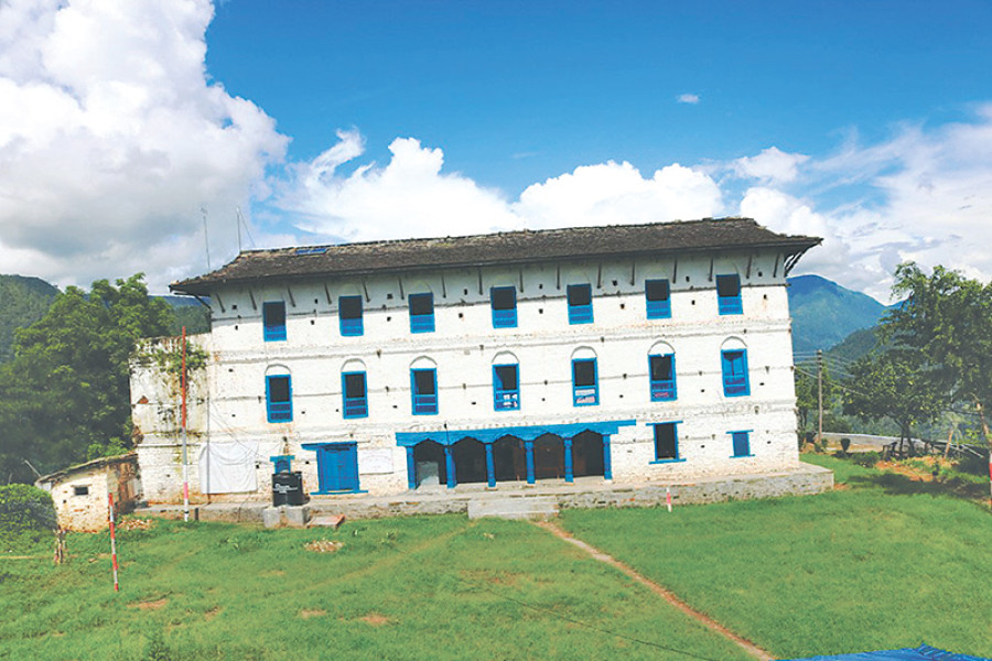 Jarjarkot Durbar in a dilapidated condition