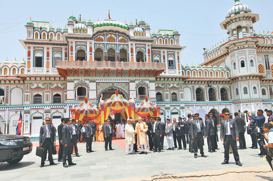 After Modi visit, Janaki Temple charms Indian tourists