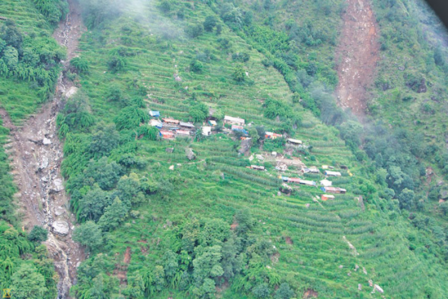 A dozen villages in Mugu at high risk of landslides