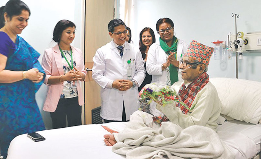 Poet Ghimire taken ill