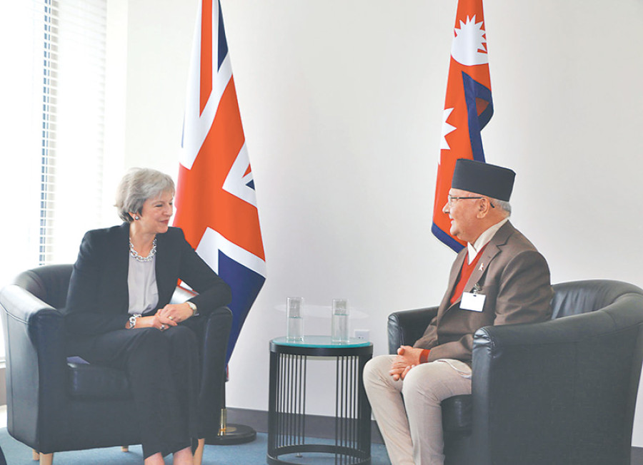 Oli meets world leaders, attends high level segments at UN