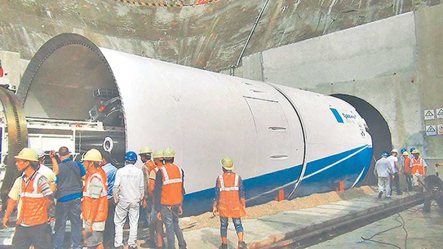 Tunnel borer may be used at Dudhkoshi project