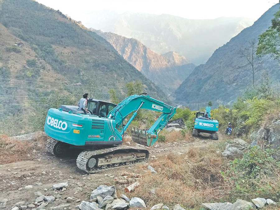 Construction of Olangchung Gola Highway begins
