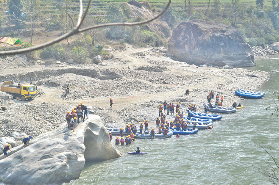 Water tourism brings cheer to Sindhupalchok