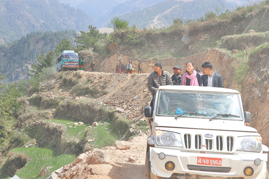 Apple farmers delighted as road reaches village