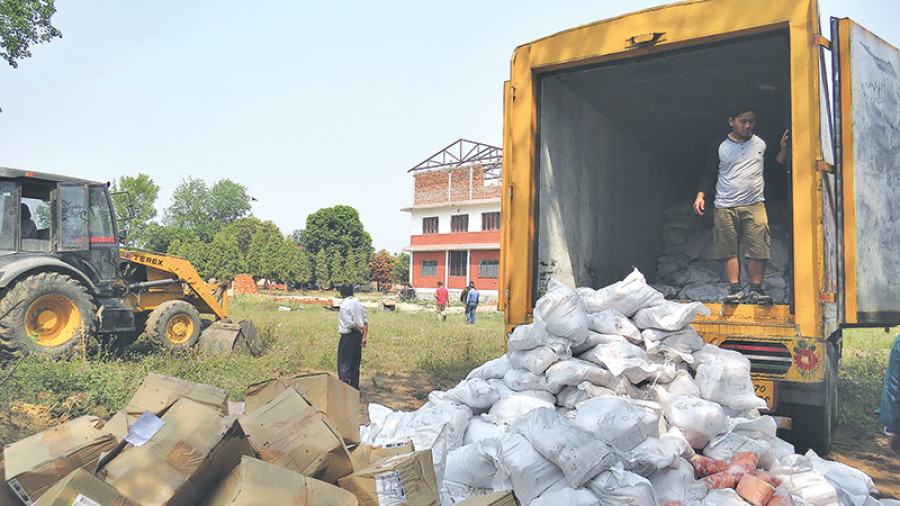 Chitwan authorities destroy ‘illegal’ Indian chicken