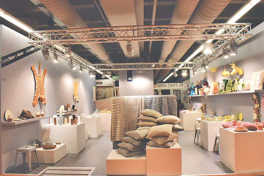 ACP showcases latest Nepali handicraft