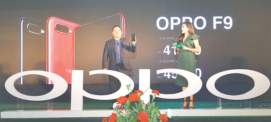 Oppo launches F9 in Nepal