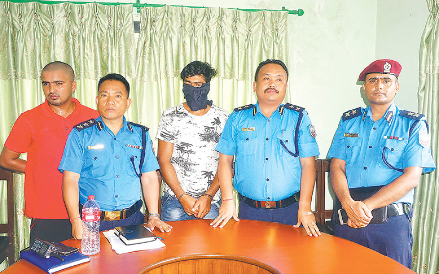 Pokhara rape and murder suspect in net