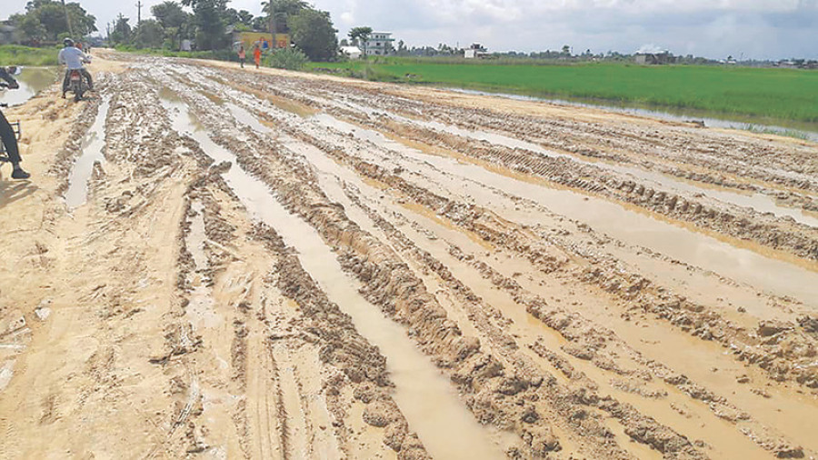 Postal Road Project: Works progress at a snail’s pace