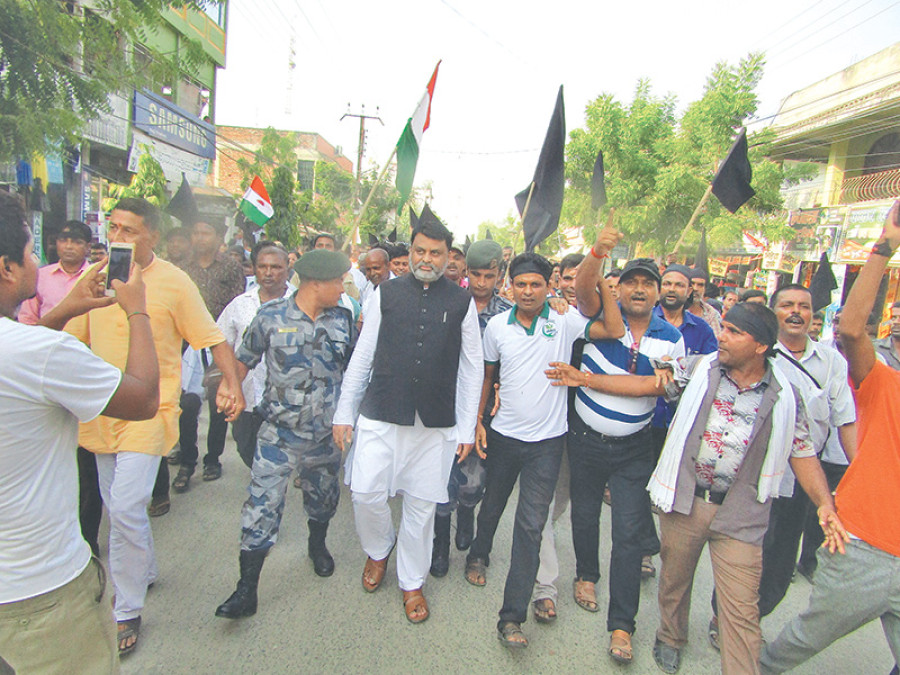 Provincial ministers join rallies to protest charter