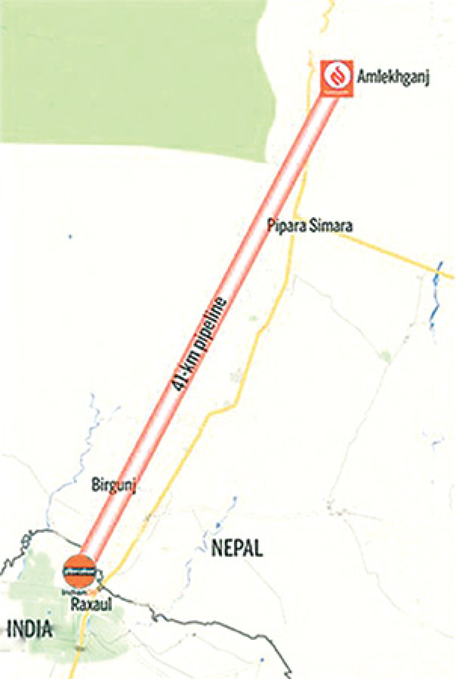 Nepal-India pipeline likely to be completed in 2020