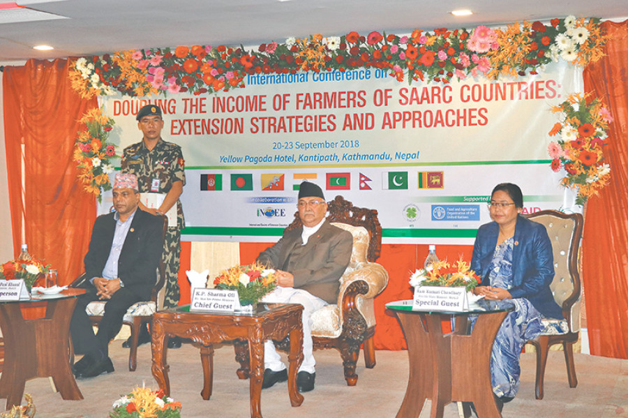 Slowdown in agricultural growth will delay prosperity: Prime Minister Oli