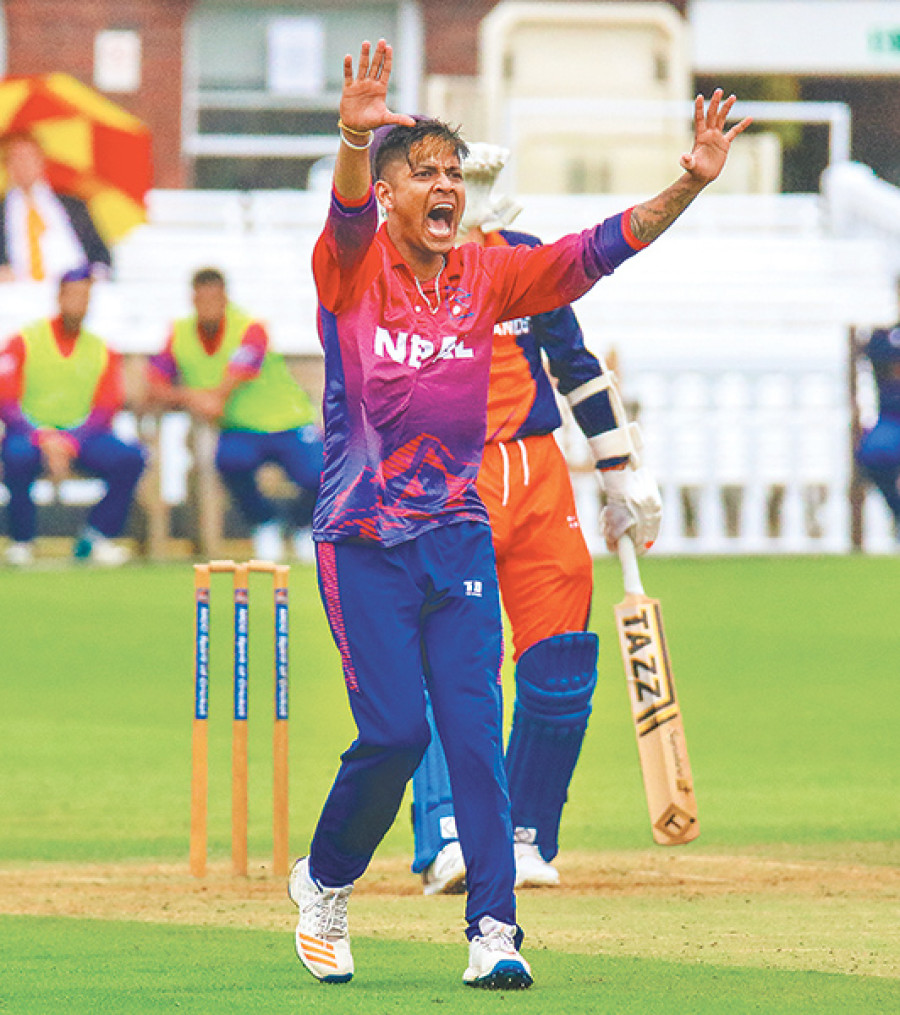 Lamichhane plays crucial role to hand Patriots second win
