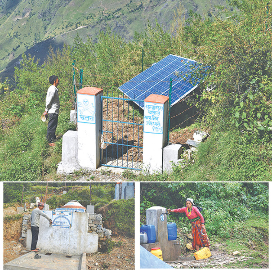 Solar water project benefits 30 families in Baddi Jyawan
