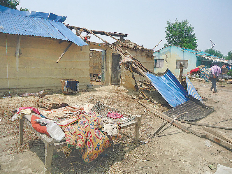Overnight storm wrecks 200 homes in Tikapur