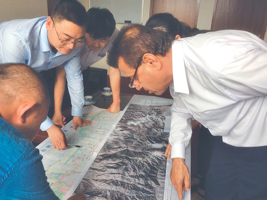 Chinese team begins initial railway study