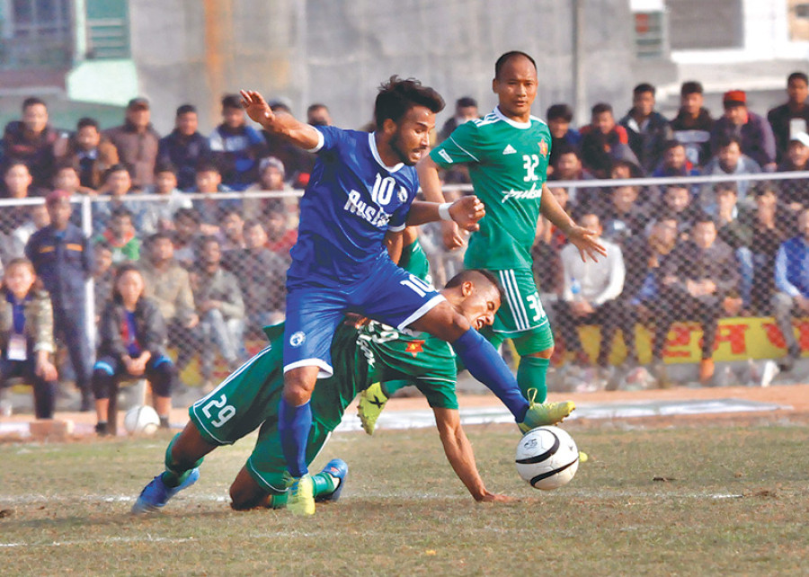 Three Star oust Army