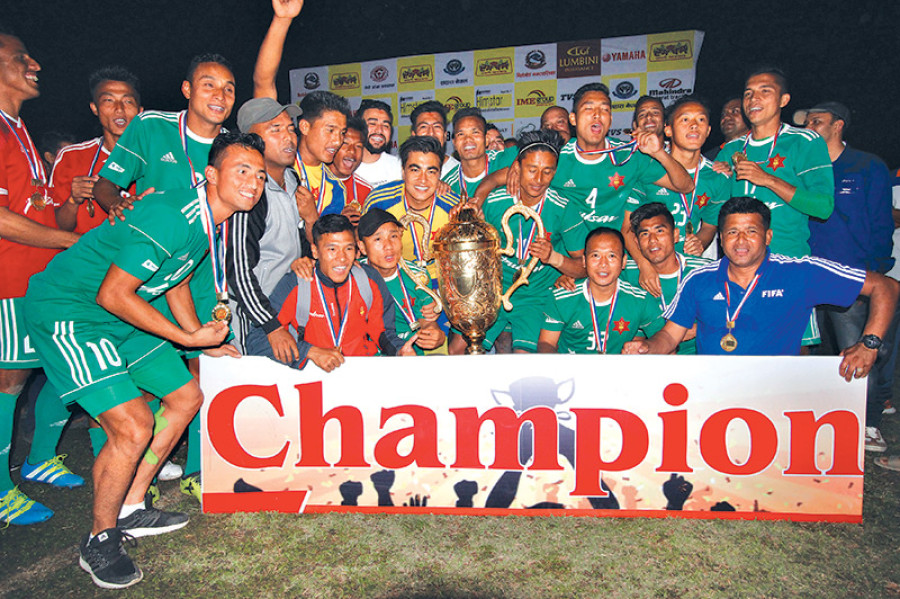 Army pip Jhapa on penalties, lift trophy