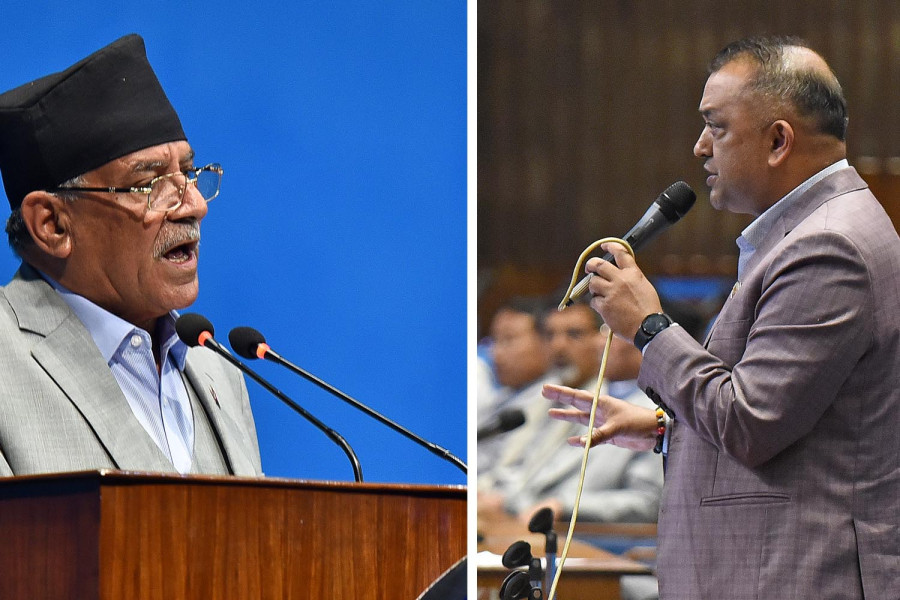 Maoist Centre chair Dahal slams ruling parties for pro-monarchy surge