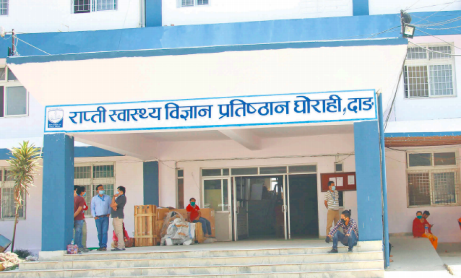 A government lab in Dang issues notice to local units demanding charges for Covid testing