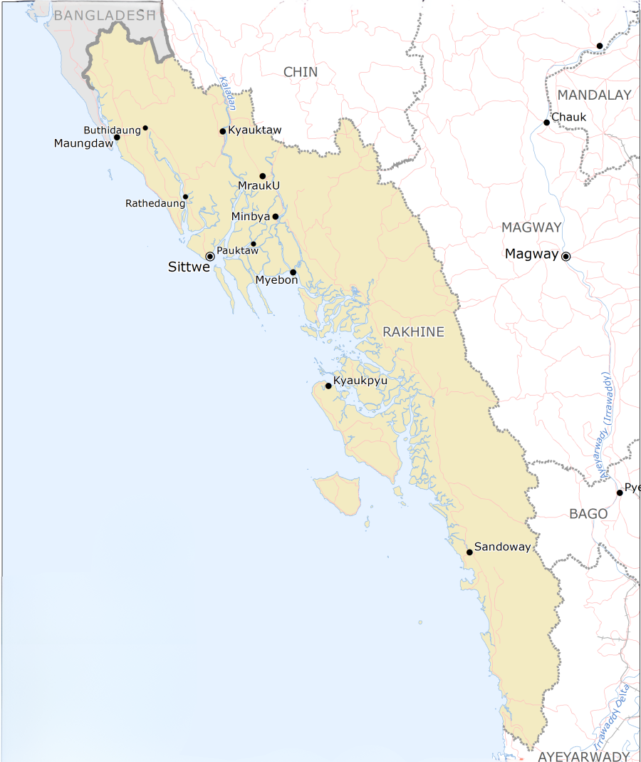 Rakhine Humanitarian Corridor controversy