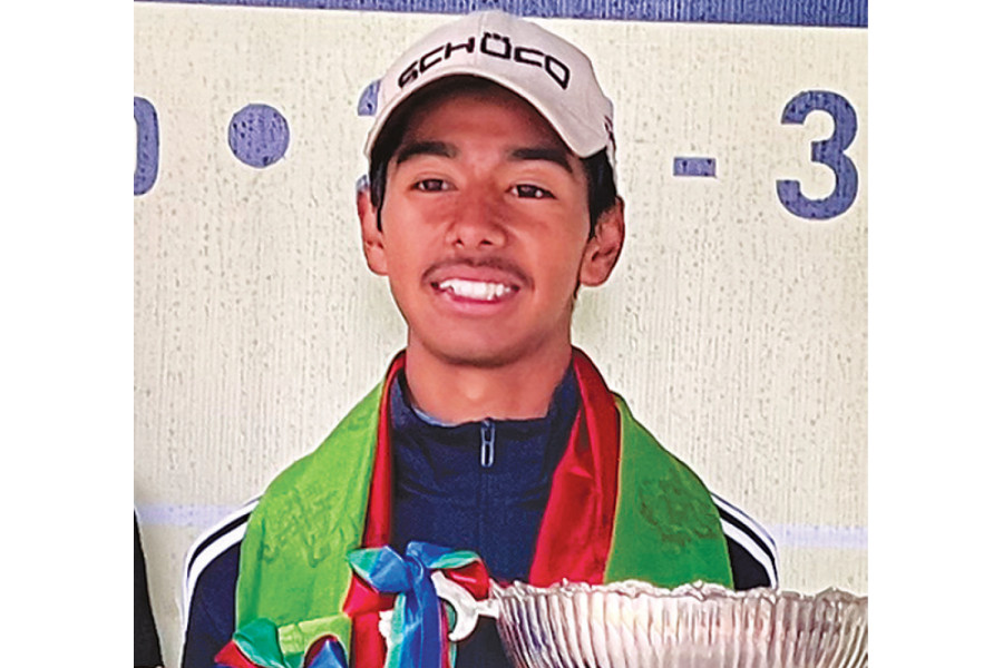 Golfer Acharya makes history