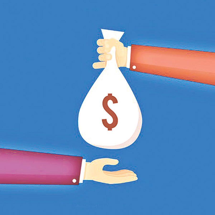 The government goes borrowing as virus strangles revenue sources