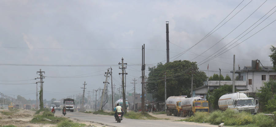 Smoke from Birgunj Industrial Area affects local residents