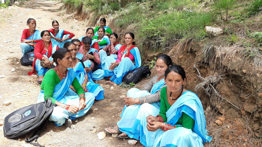 Female community health volunteers in baitadi fret over ‘paltry’ remuneration