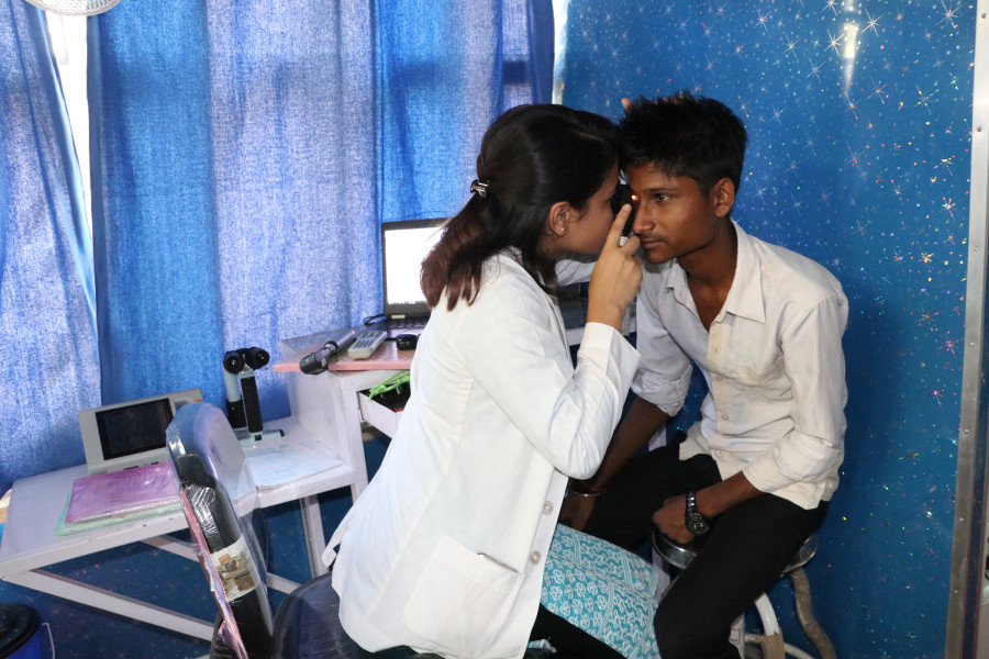 Biratnagar Eye Hospital introduces ‘vision bus’ programme