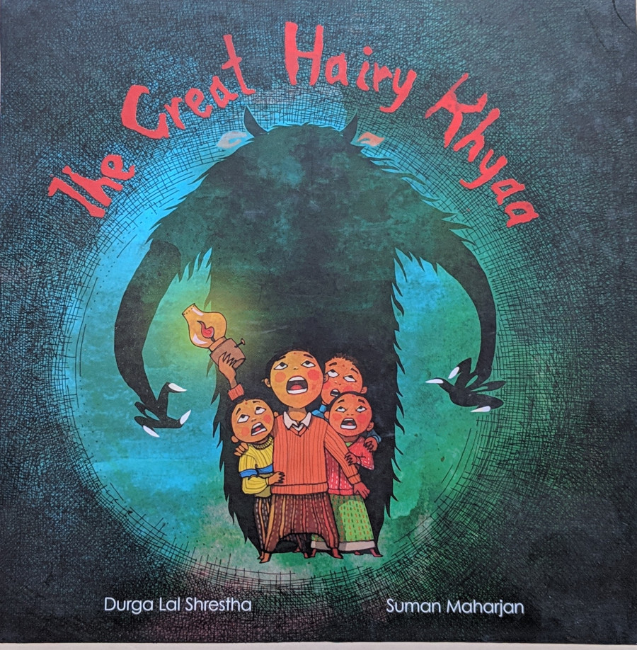 On reading Durga Lal Shrestha as a family by candlelight