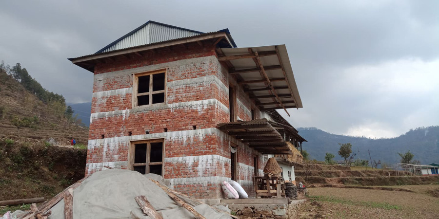 Around 85 percent earthquake-ravaged houses reconstructed in Okhaldhunga
