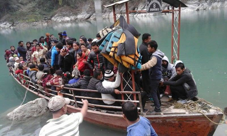 Steamer service resumes in Kaligandaki river