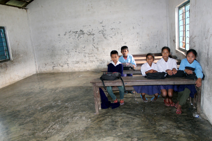 Shortage of funds pegging back community schools in Jhapa