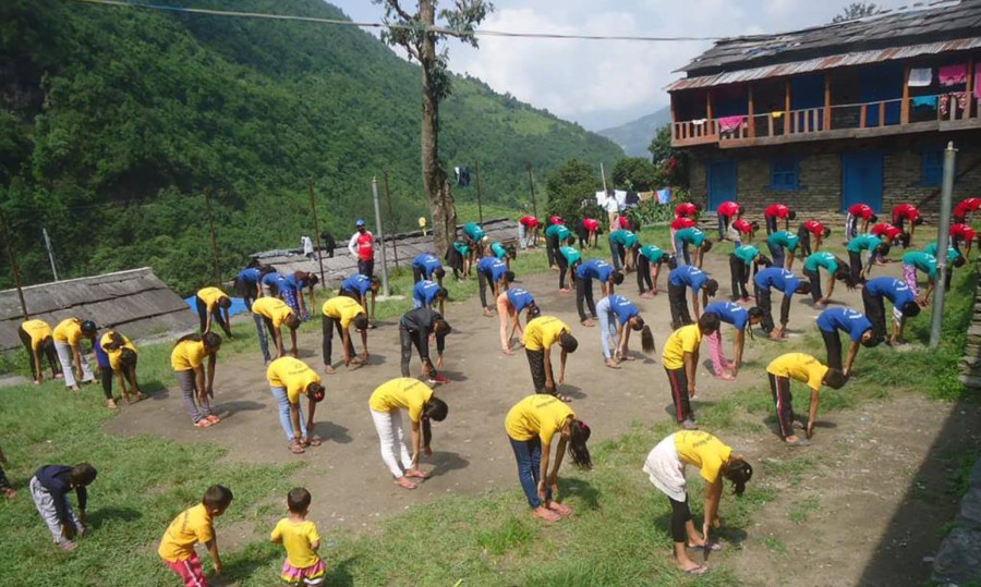Without funds to hire teachers, Myagdi fundraises through musical performances