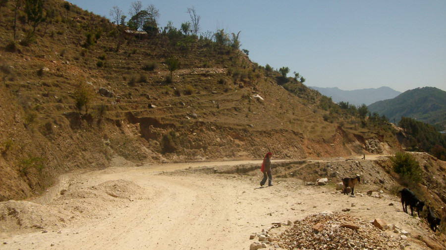 Binayak-Thatikhand road sees little progress with contract due to expire on April 28