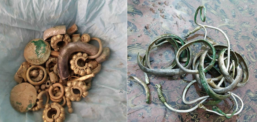 Centuries-old gold and silver ornaments recovered in Achham district