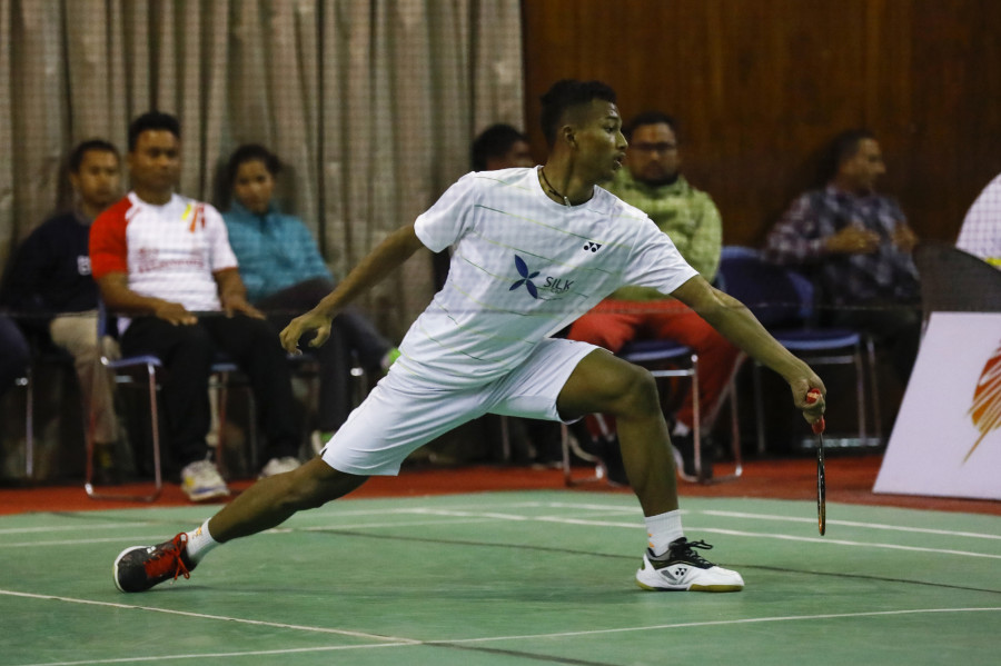 Dahal, Maharjan enter semi-finals