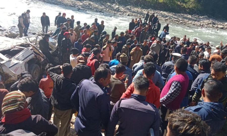 14 killed in Baglung jeep accident