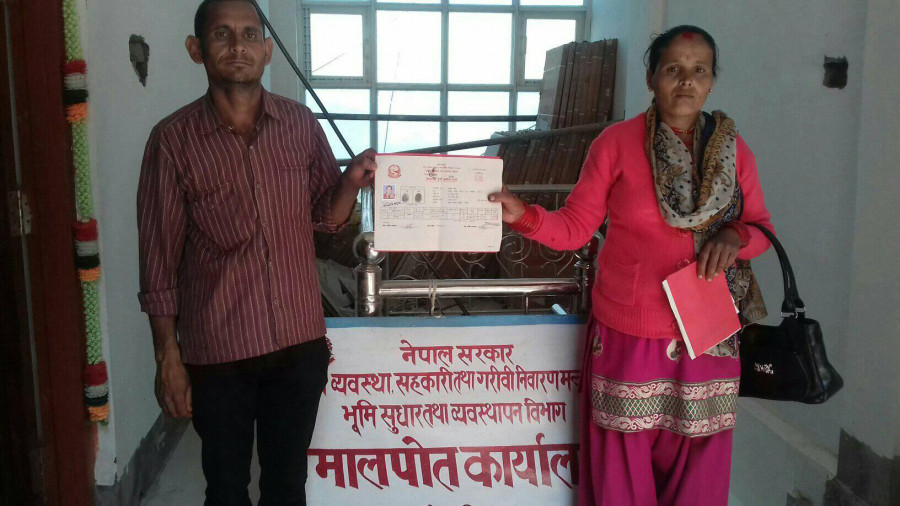 Joint land ownership campaign leads to rise in number of women land owners in Baitadi